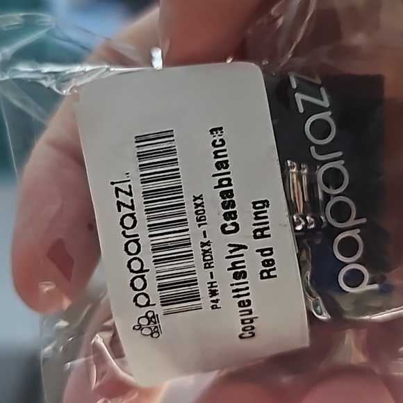 Coquettishly Casablanca Red Ring Sz 💍 5-9 NWT - Picture 3 of 4